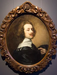 Autorretrato de Antoon van Dyck en la Casa de Rubens en Amberes